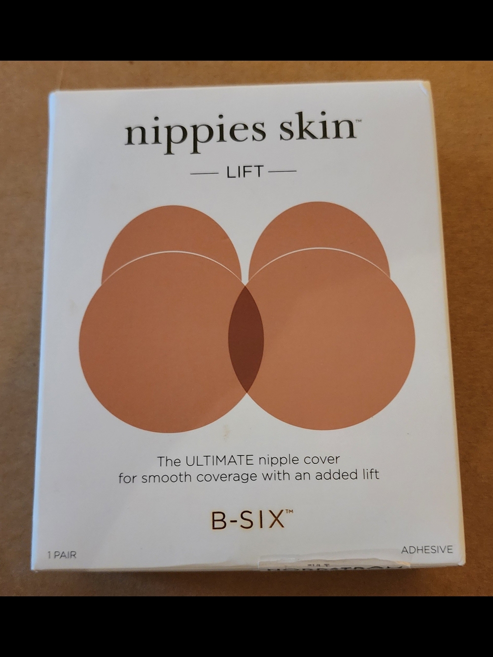 Lift B-SIX Nipple Covers - 1 Pair, NIB